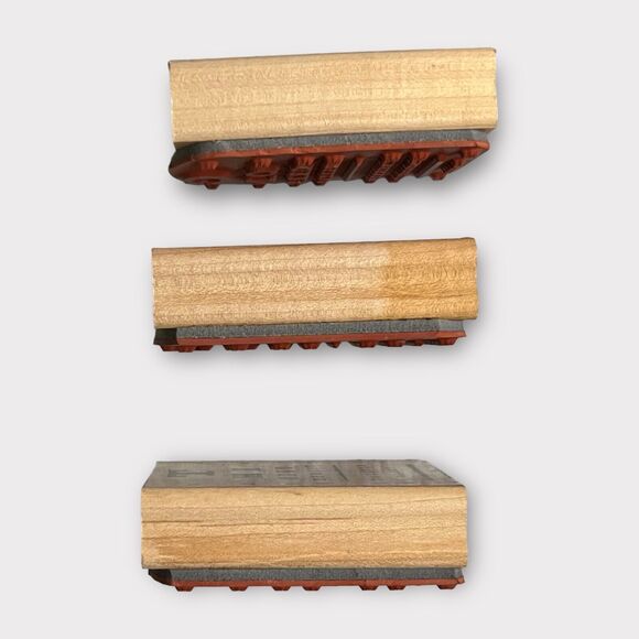 Stampin’ Up! Set of 3 Eye Chart Stamps Congratulations/Thank You/Happy Birthday - Picture 8 of 13